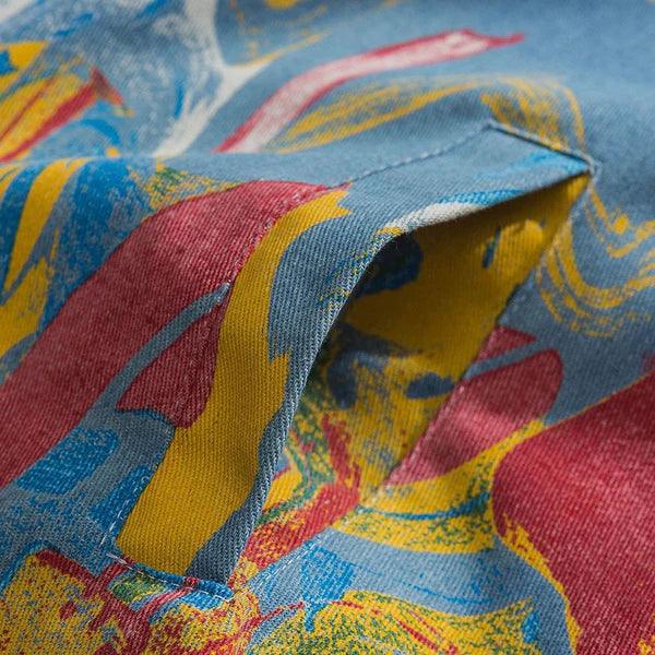 Abstract Painting Oversized Unisex Ceket
