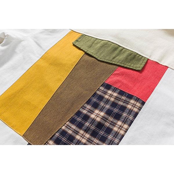 Geometrik Soyut Oversize Ceket
