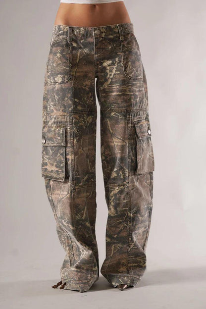 Camo Kargo Pantolonu