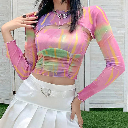 Şeker Rüzgarı Crop Üst